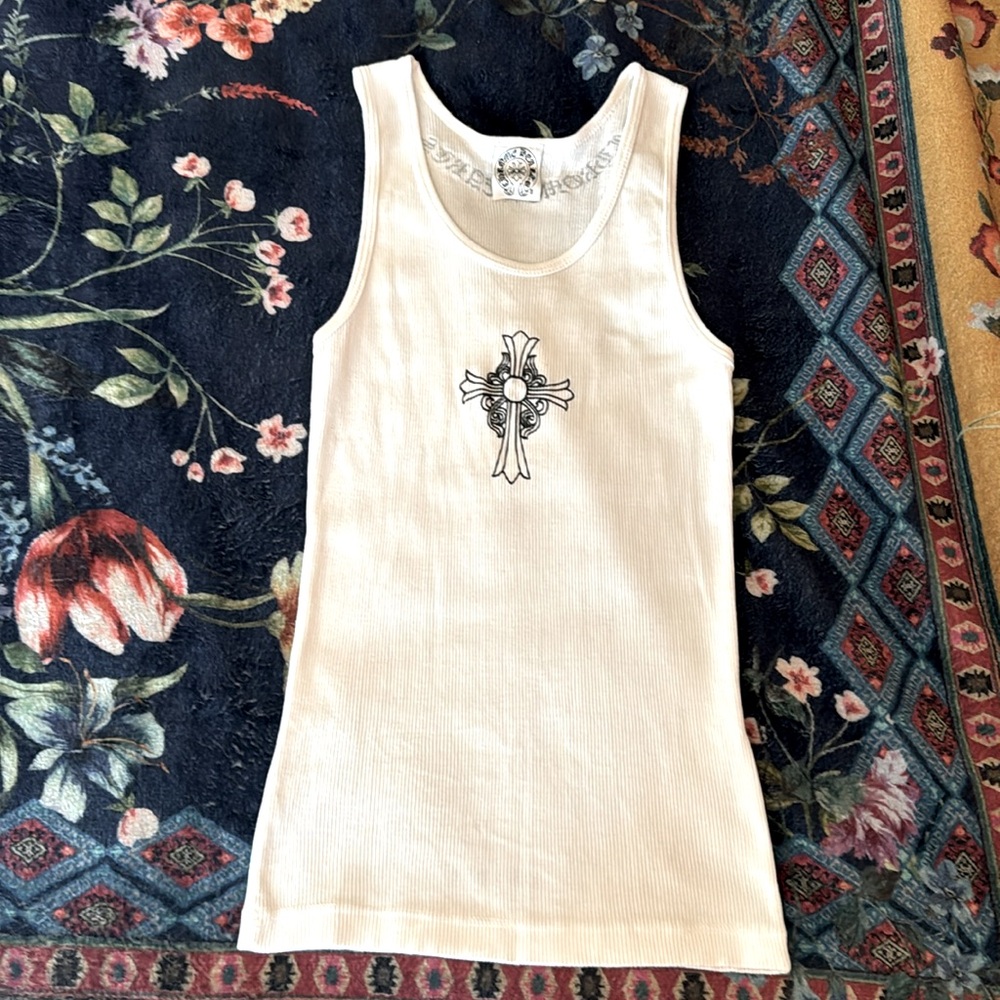 Authentic chrome hearts tank top